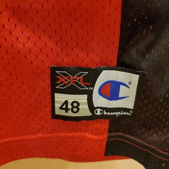 San Francisco Demons #1 XFL Vintage Jersey Size  48 XL - Picture 7 of 11